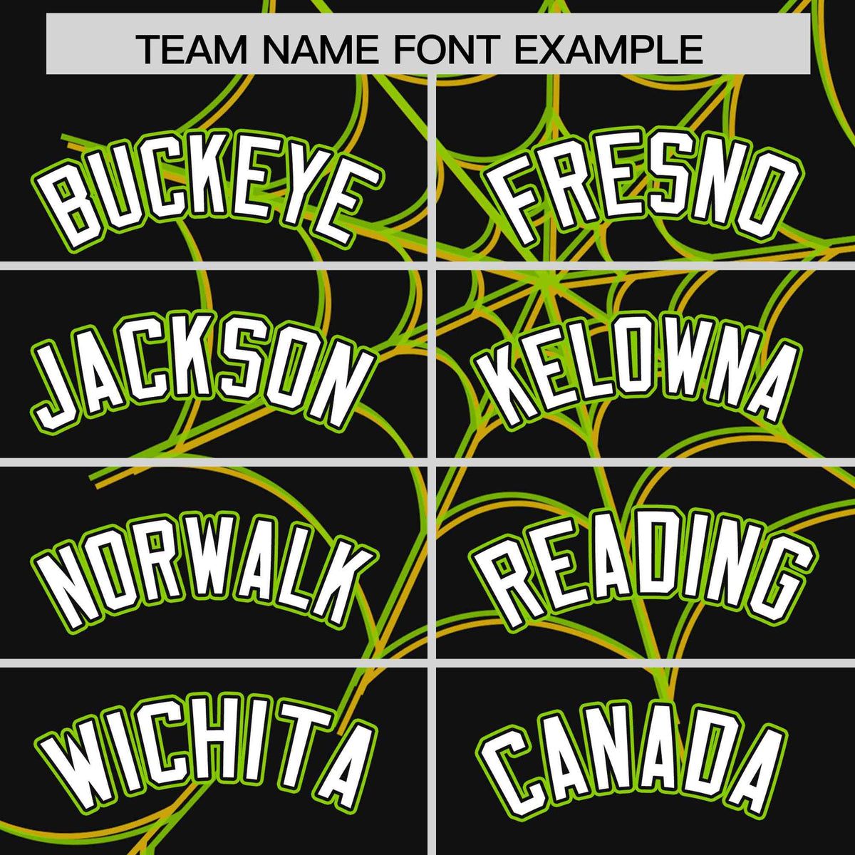 Custom Black-Neon Green Spider Web Pattern Raglan Sleeves Authentic Baseball Jersey | KXKSHOP