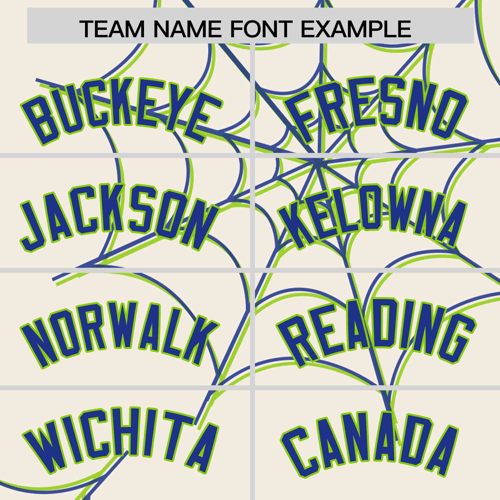 Custom Cream-Royal Spider Web Pattern Raglan Sleeves Authentic Baseball Jersey | KXKSHOP