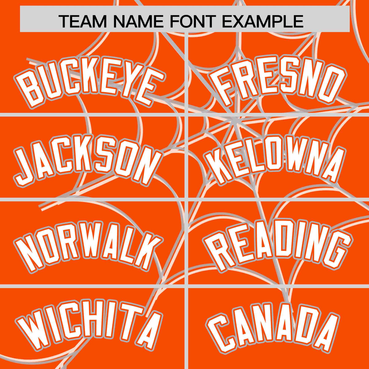 Custom Orange-Gray Spider Web Pattern Raglan Sleeves Authentic Baseball Jersey | KXKSHOP