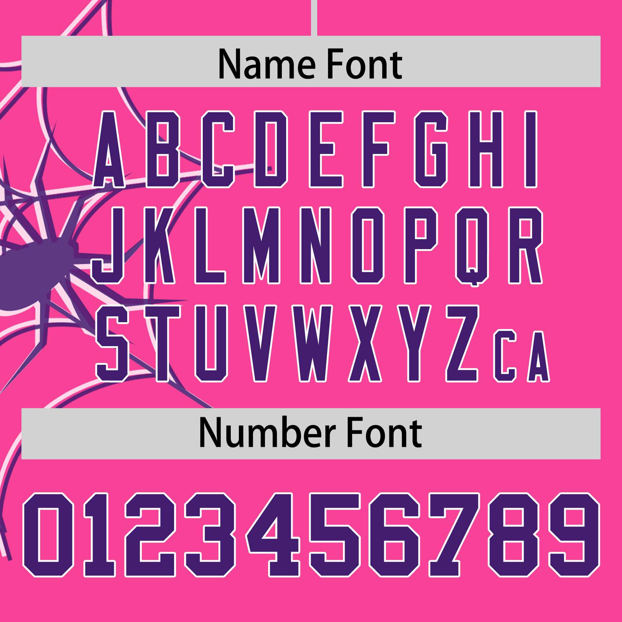 Custom Pink-Purple Spider Web Pattern Raglan Sleeves Authentic Baseball Jersey | KXKSHOP