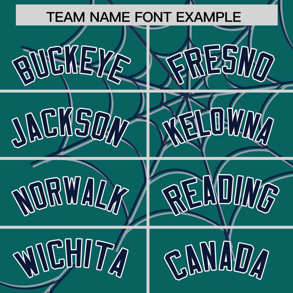 Custom Aqua-Navy Spider Web Pattern Raglan Sleeves Authentic Baseball Jersey | KXKSHOP