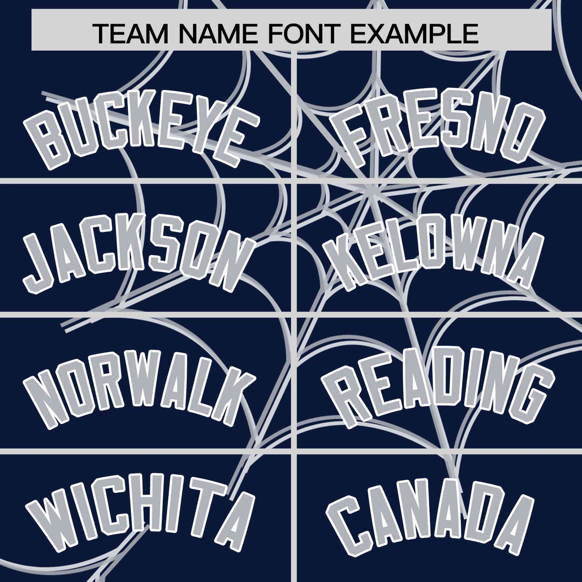 Custom Navy-Gray Spider Web Pattern Raglan Sleeves Authentic Baseball Jersey | KXKSHOP