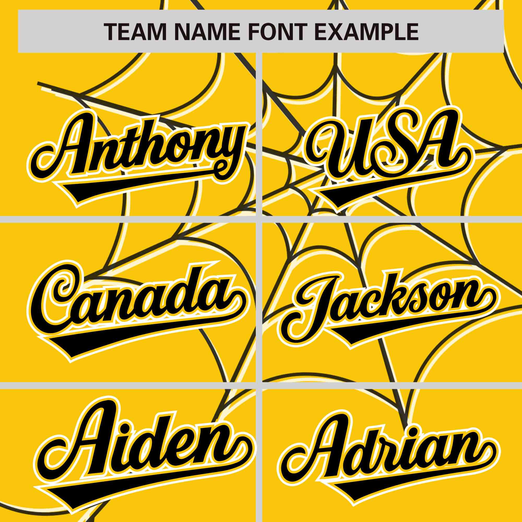 Custom Gold-Black Spider Web Pattern Raglan Sleeves Authentic Baseball Jersey | KXKSHOP