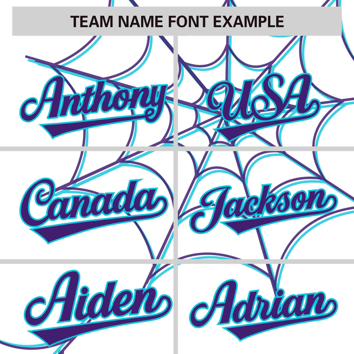 Custom White-Purple Spider Web Pattern Raglan Sleeves Authentic Baseball Jersey | KXKSHOP