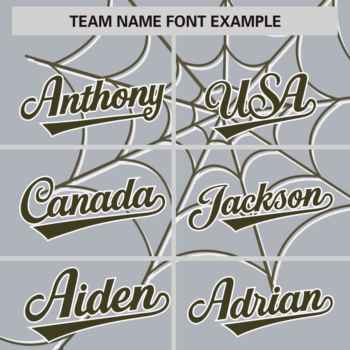 Custom Gray-Olive Spider Web Pattern Raglan Sleeves Authentic Baseball Jersey | KXKSHOP