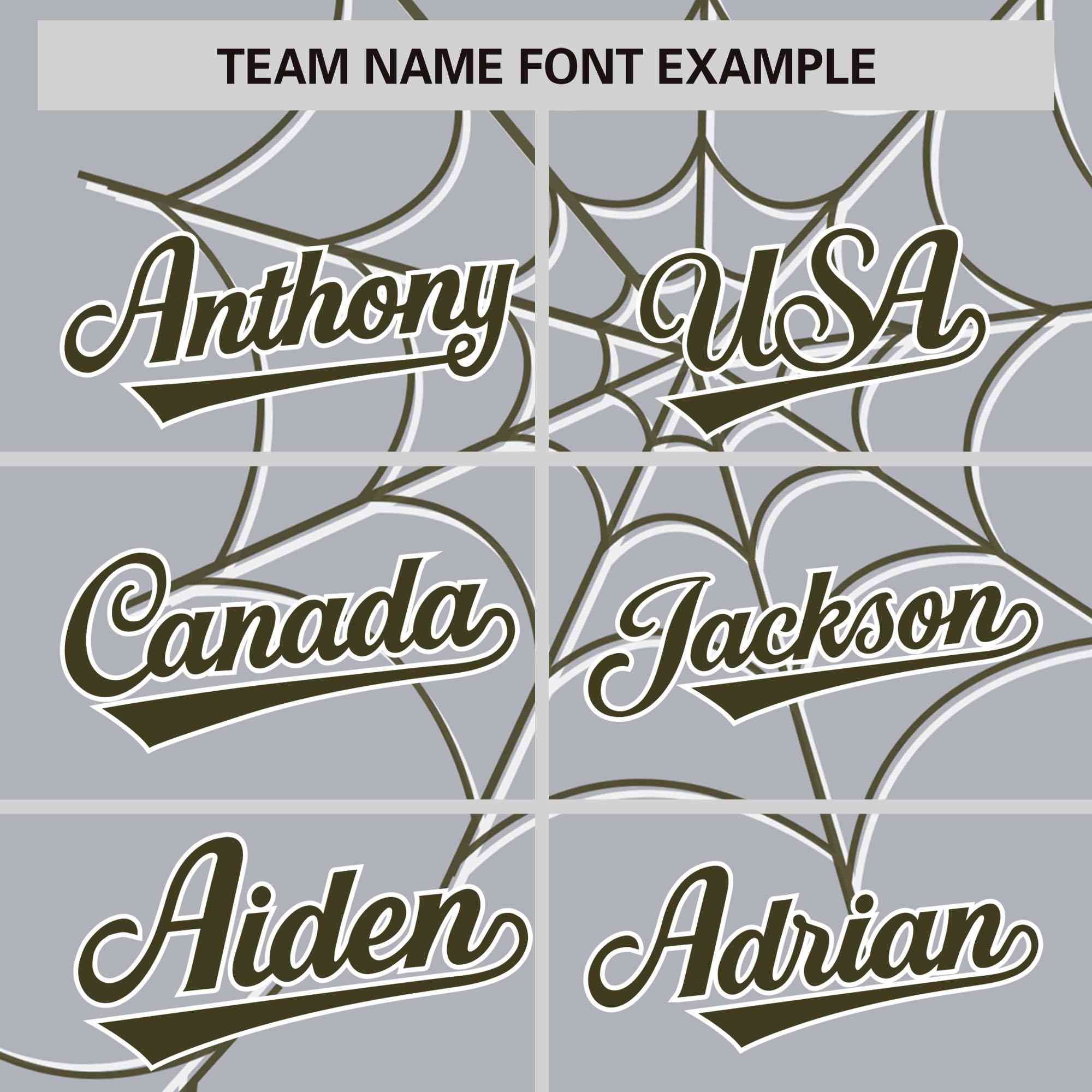 Custom Gray-Olive Spider Web Pattern Raglan Sleeves Authentic Baseball Jersey | KXKSHOP