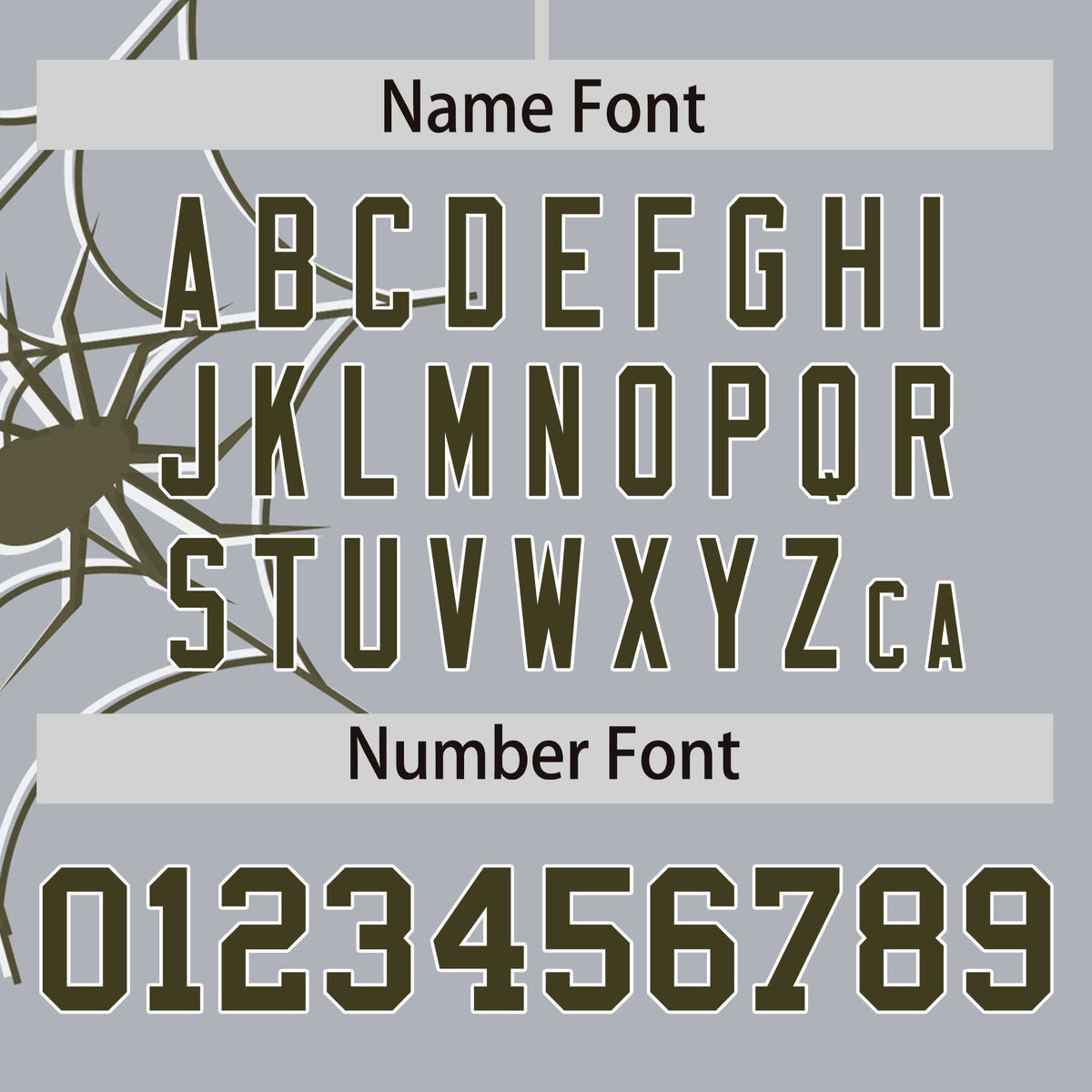 Custom Gray-Olive Spider Web Pattern Raglan Sleeves Authentic Baseball Jersey | KXKSHOP