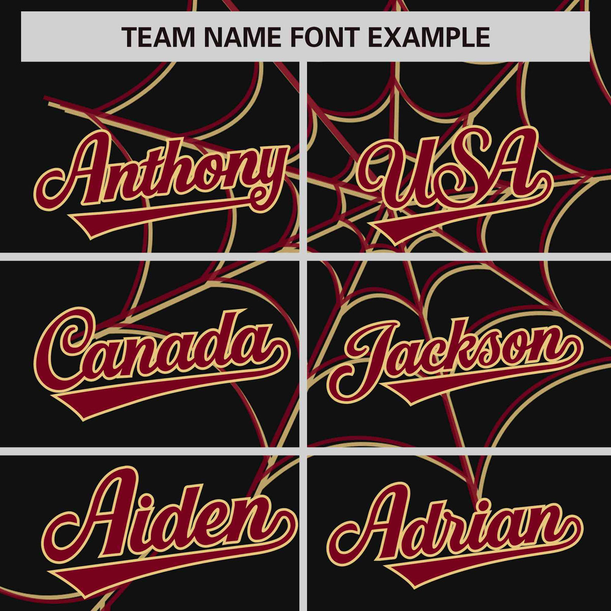 Custom Black-Crimson Spider Web Pattern Raglan Sleeves Authentic Baseball Jersey | KXKSHOP