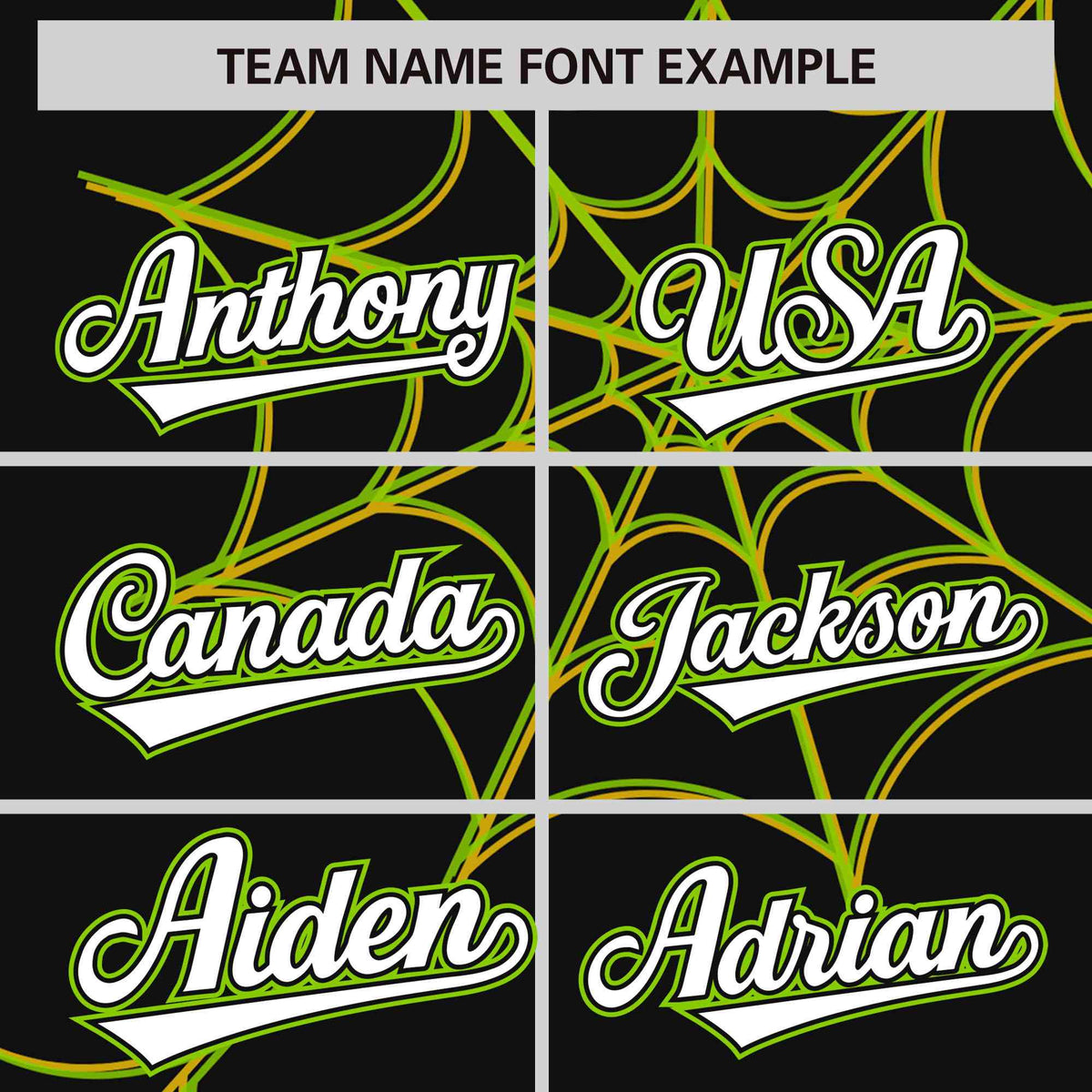 Custom Black-Neon Green Spider Web Pattern Raglan Sleeves Authentic Baseball Jersey | KXKSHOP