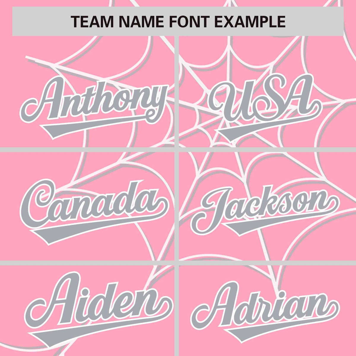 Custom Light Pink-White Spider Web Pattern Raglan Sleeves Authentic Baseball Jersey | KXKSHOP