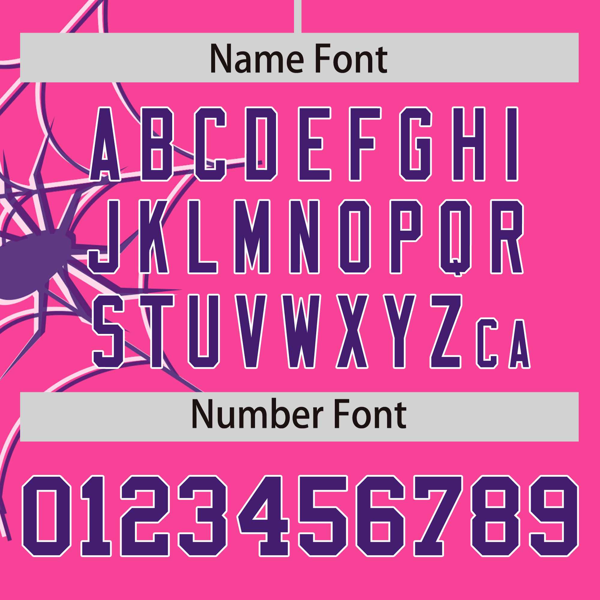 Custom Pink-Purple Spider Web Pattern Raglan Sleeves Authentic Baseball Jersey | KXKSHOP