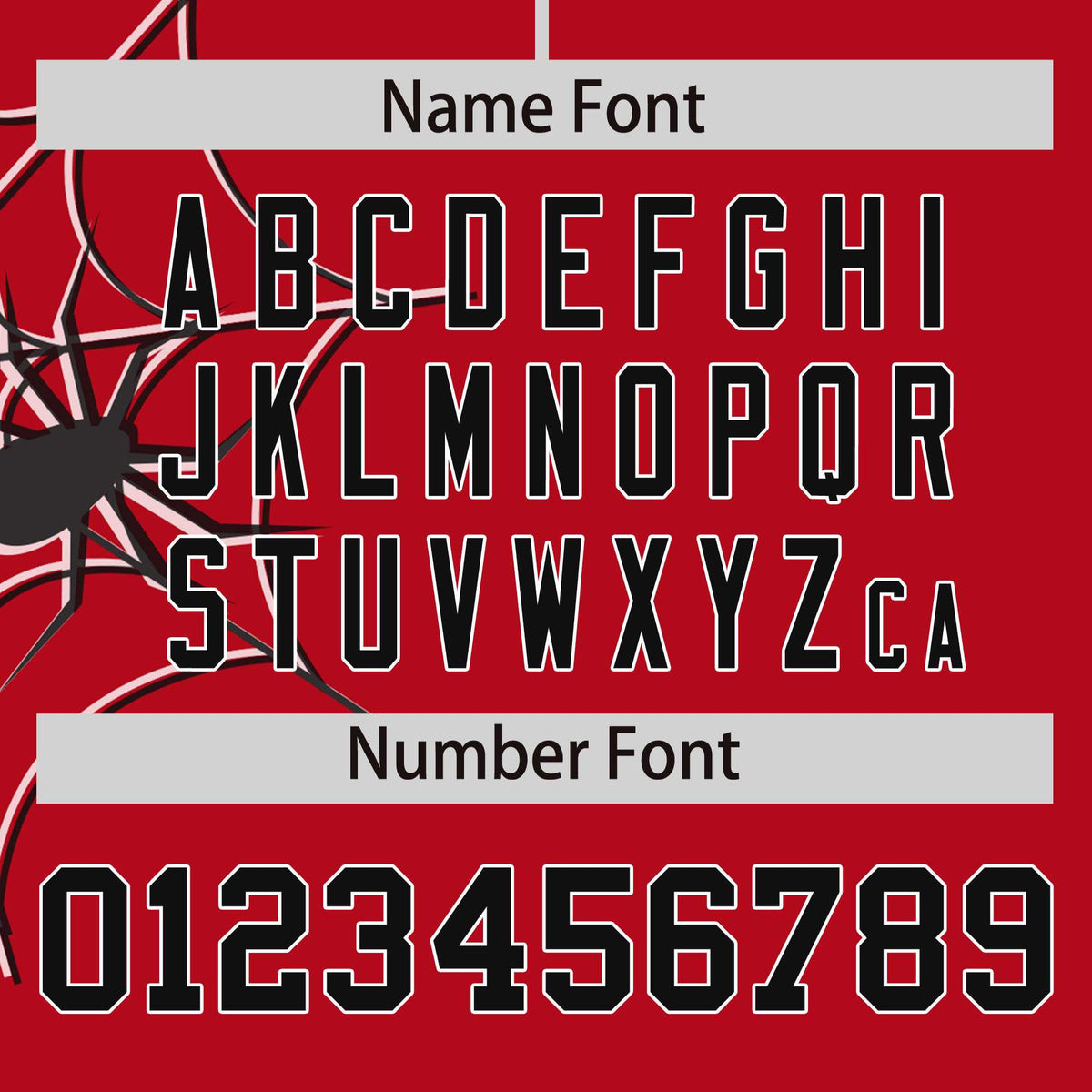 Custom Red-Black Spider Web Pattern Raglan Sleeves Authentic Baseball Jersey | KXKSHOP