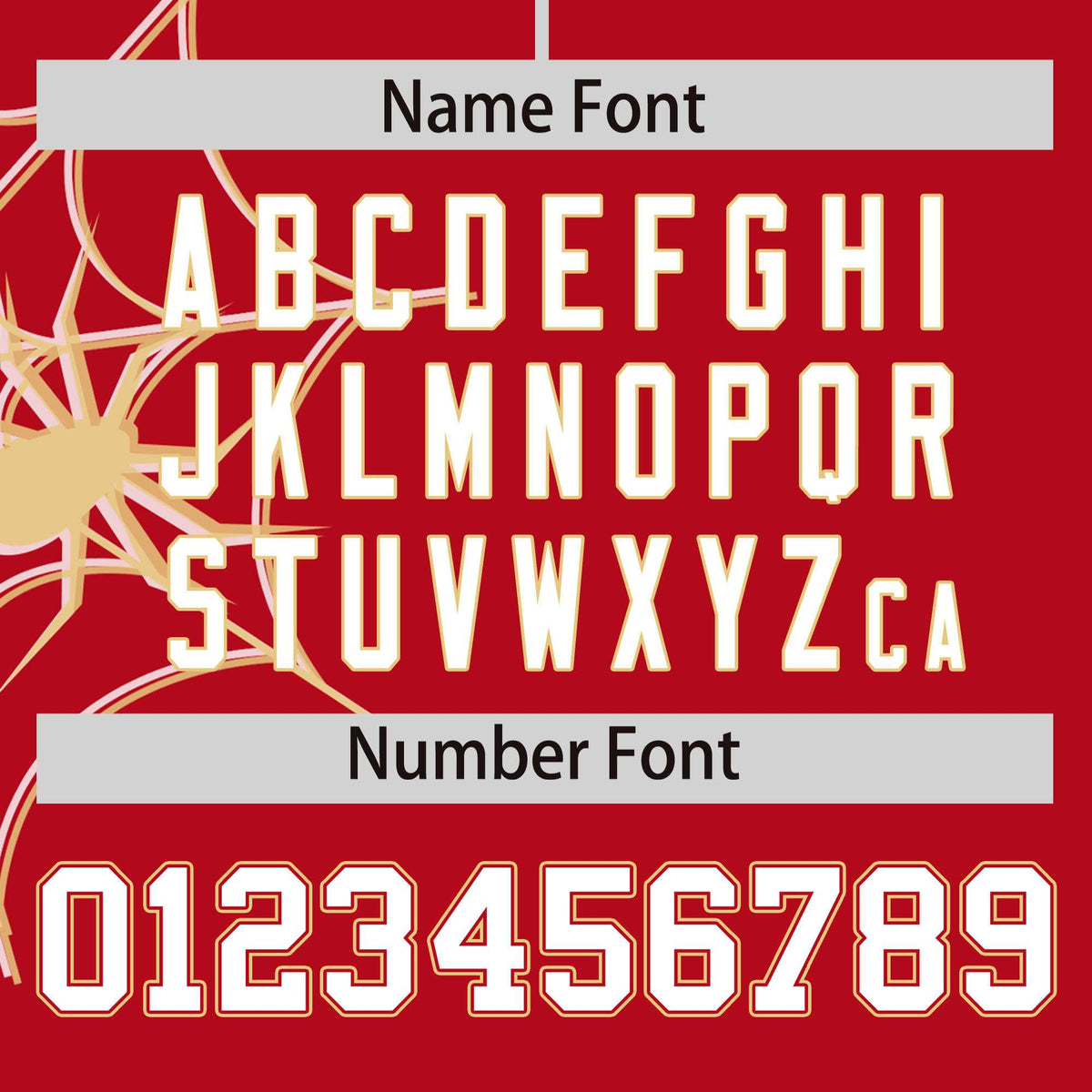 Custom Red-Khaki Spider Web Pattern Raglan Sleeves Authentic Baseball Jersey | KXKSHOP