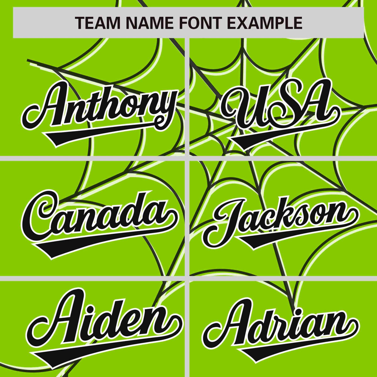 Custom Neon Green-Black Spider Web Pattern Raglan Sleeves Authentic Baseball Jersey | KXKSHOP