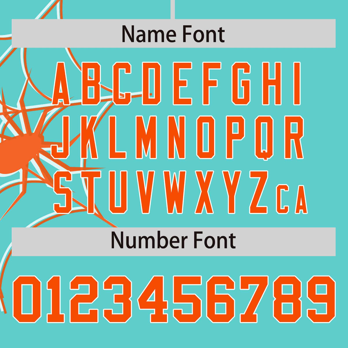 Custom Bright Green-Orange Spider Web Pattern Raglan Sleeves Authentic Baseball Jersey | KXKSHOP