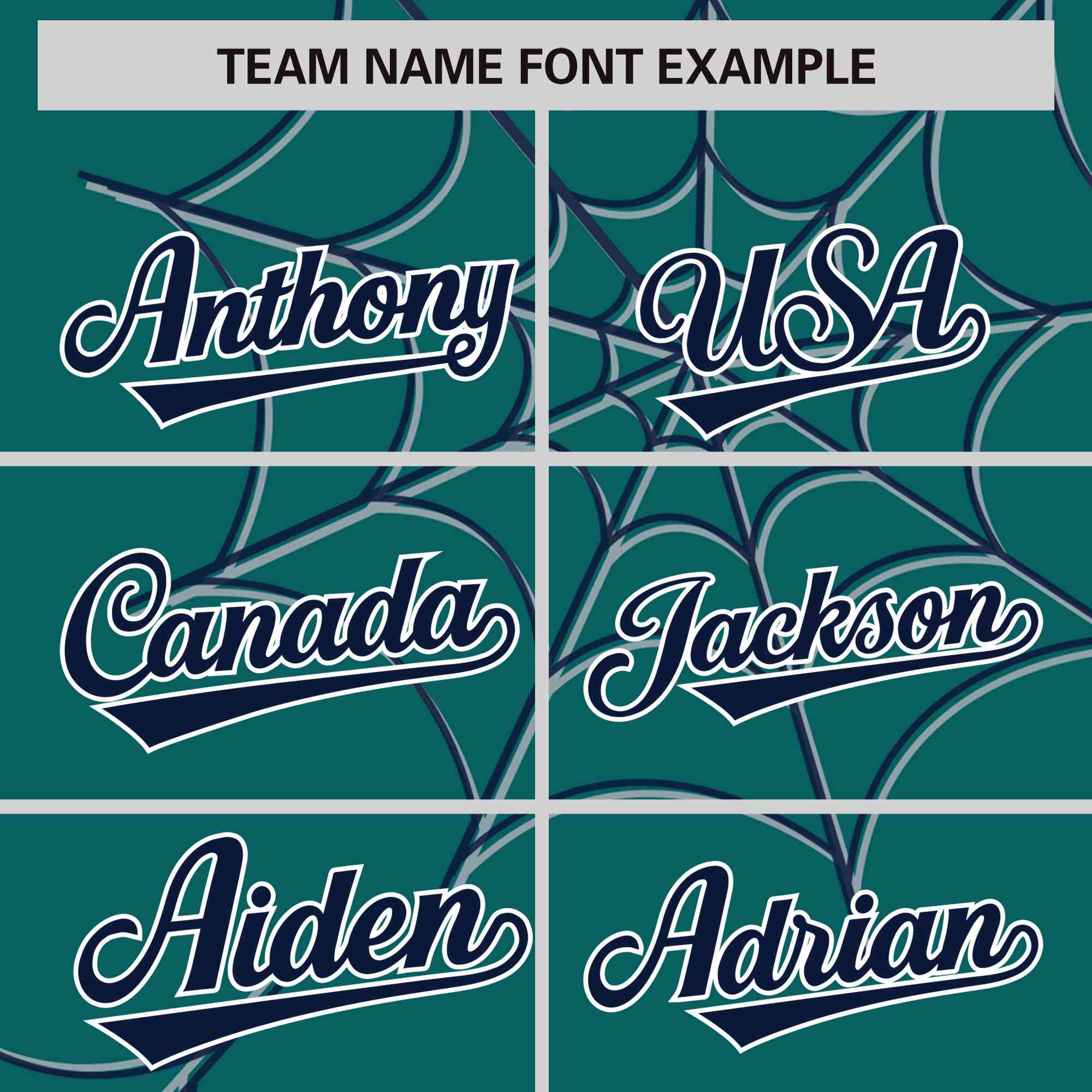 Custom Aqua-Navy Spider Web Pattern Raglan Sleeves Authentic Baseball Jersey | KXKSHOP