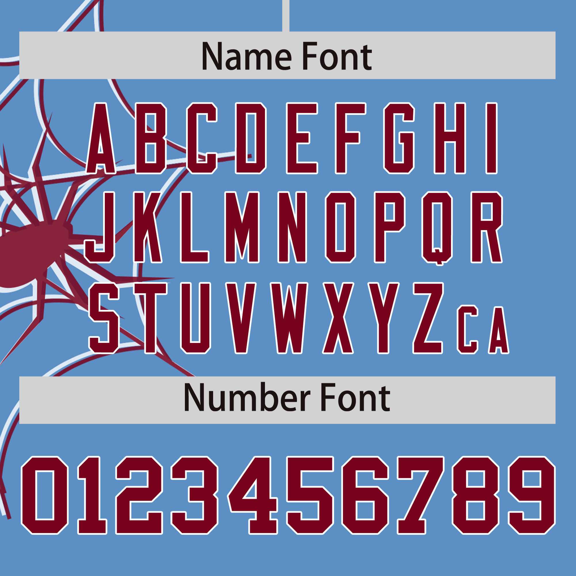 Custom Light Blue-Crimson Spider Web Pattern Raglan Sleeves Authentic Baseball Jersey | KXKSHOP