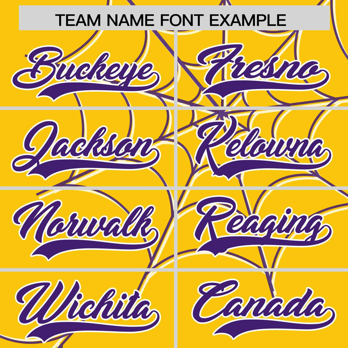 Custom Gold-Purple Spider Web Pattern Raglan Sleeves Authentic Baseball Jersey | KXKSHOP