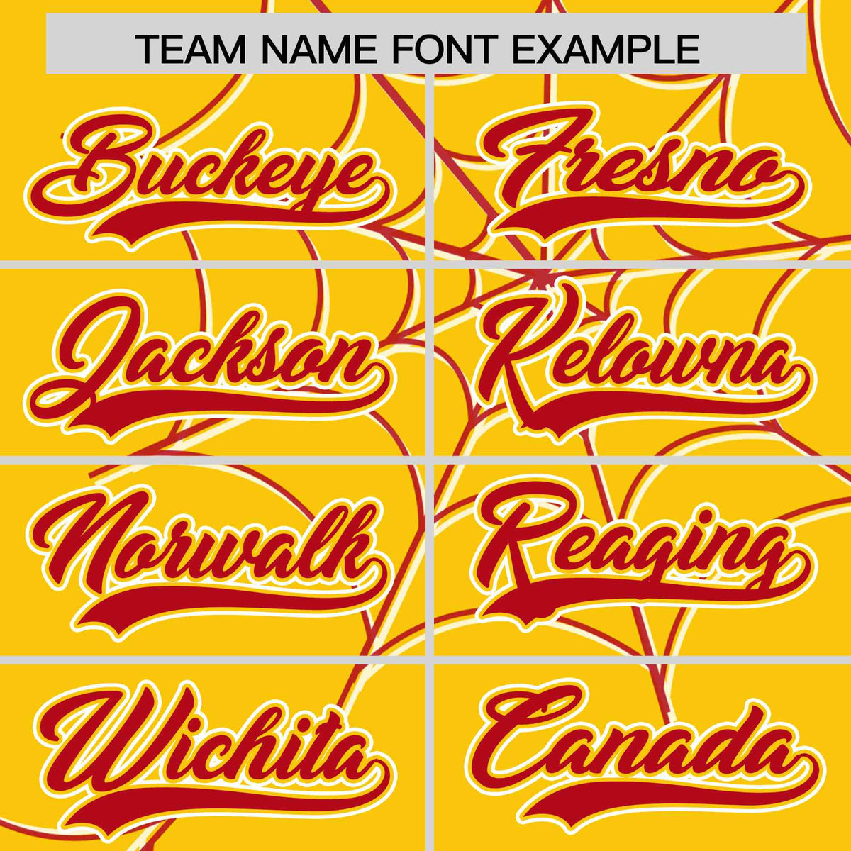 Custom Gold-Red Spider Web Pattern Raglan Sleeves Authentic Baseball Jersey | KXKSHOP