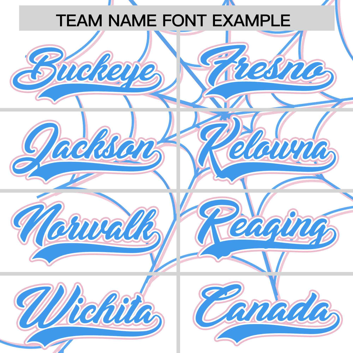 Custom White-Powder Blue Spider Web Pattern Raglan Sleeves Authentic Baseball Jersey | KXKSHOP