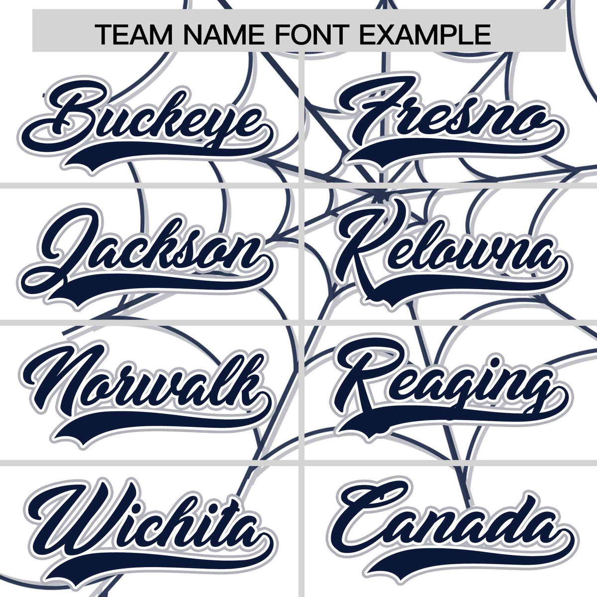 Custom White-Navy Spider Web Pattern Raglan Sleeves Authentic Baseball Jersey | KXKSHOP