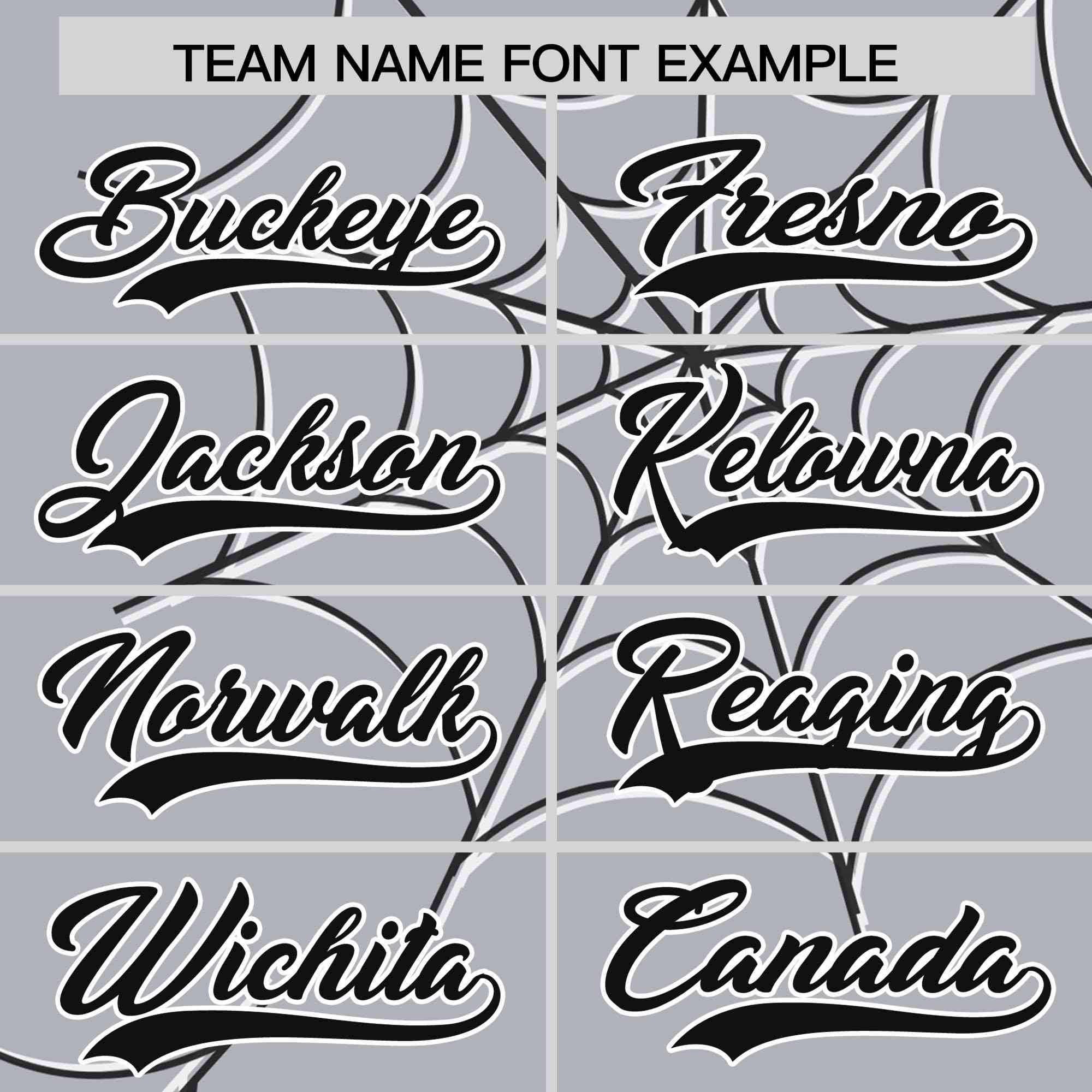 Custom Gray-Black Spider Web Pattern Raglan Sleeves Authentic Baseball Jersey | KXKSHOP