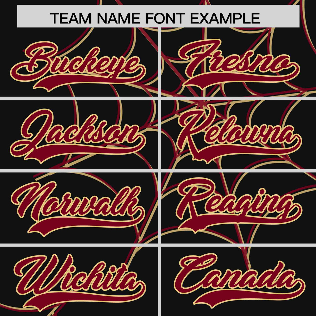 Custom Black-Crimson Spider Web Pattern Raglan Sleeves Authentic Baseball Jersey | KXKSHOP