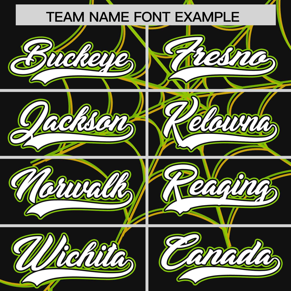 Custom Black-Neon Green Spider Web Pattern Raglan Sleeves Authentic Baseball Jersey | KXKSHOP