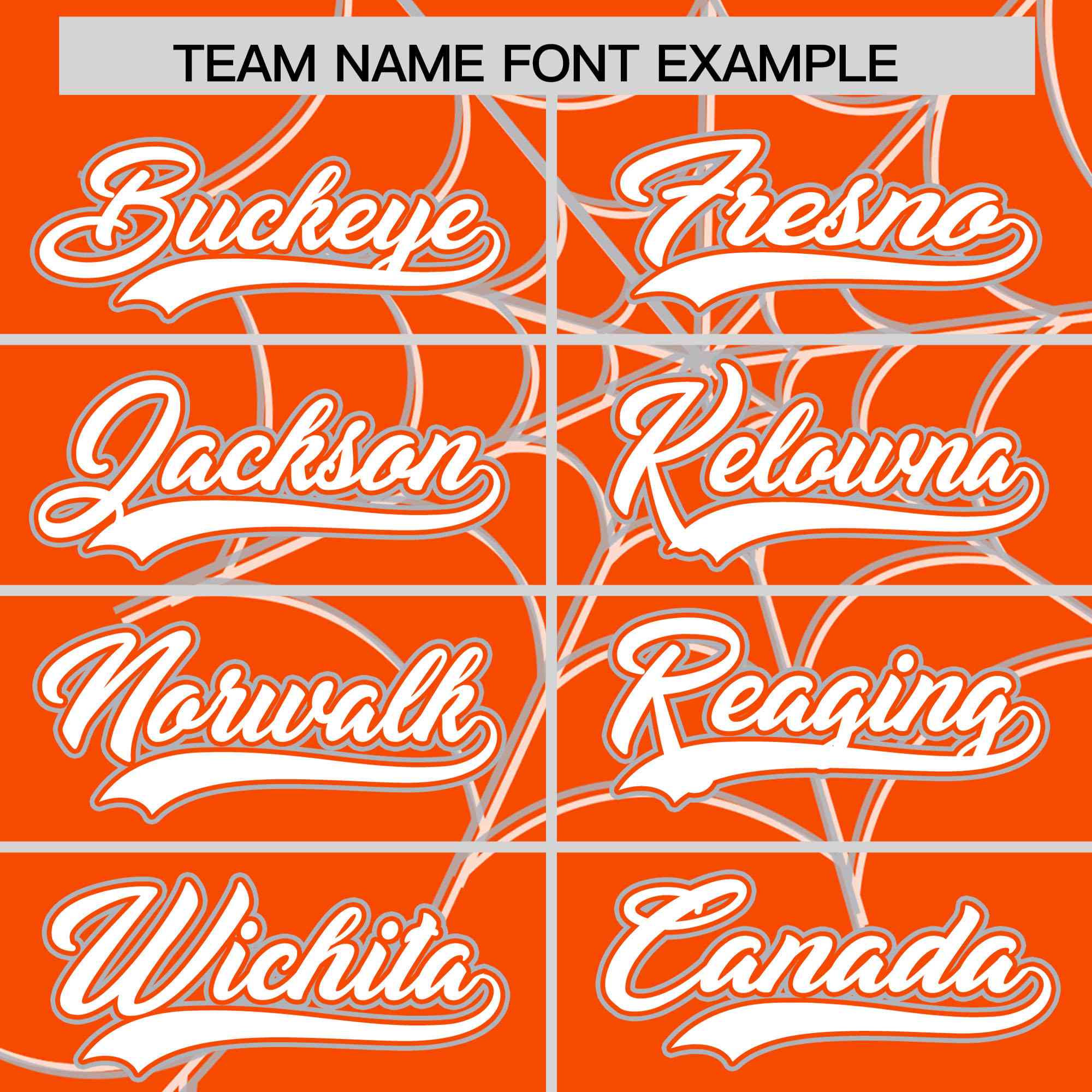 Custom Orange-Gray Spider Web Pattern Raglan Sleeves Authentic Baseball Jersey | KXKSHOP