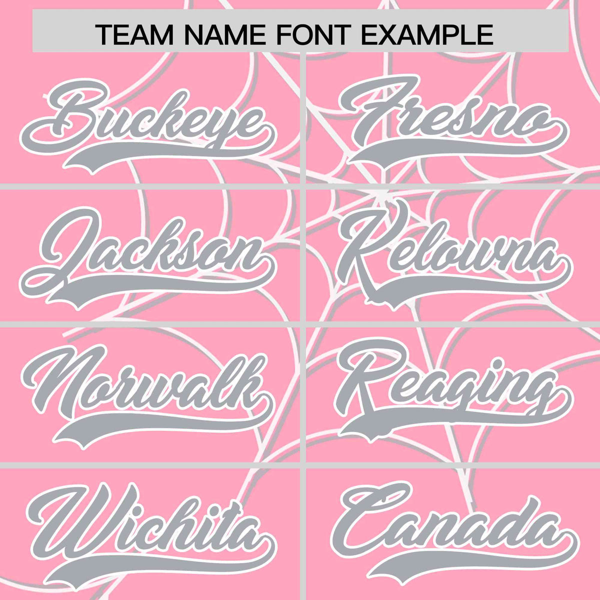 Custom Light Pink-White Spider Web Pattern Raglan Sleeves Authentic Baseball Jersey | KXKSHOP