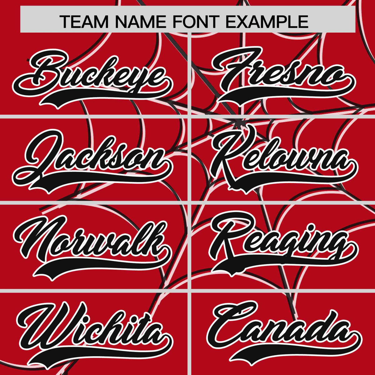 Custom Red-Black Spider Web Pattern Raglan Sleeves Authentic Baseball Jersey | KXKSHOP