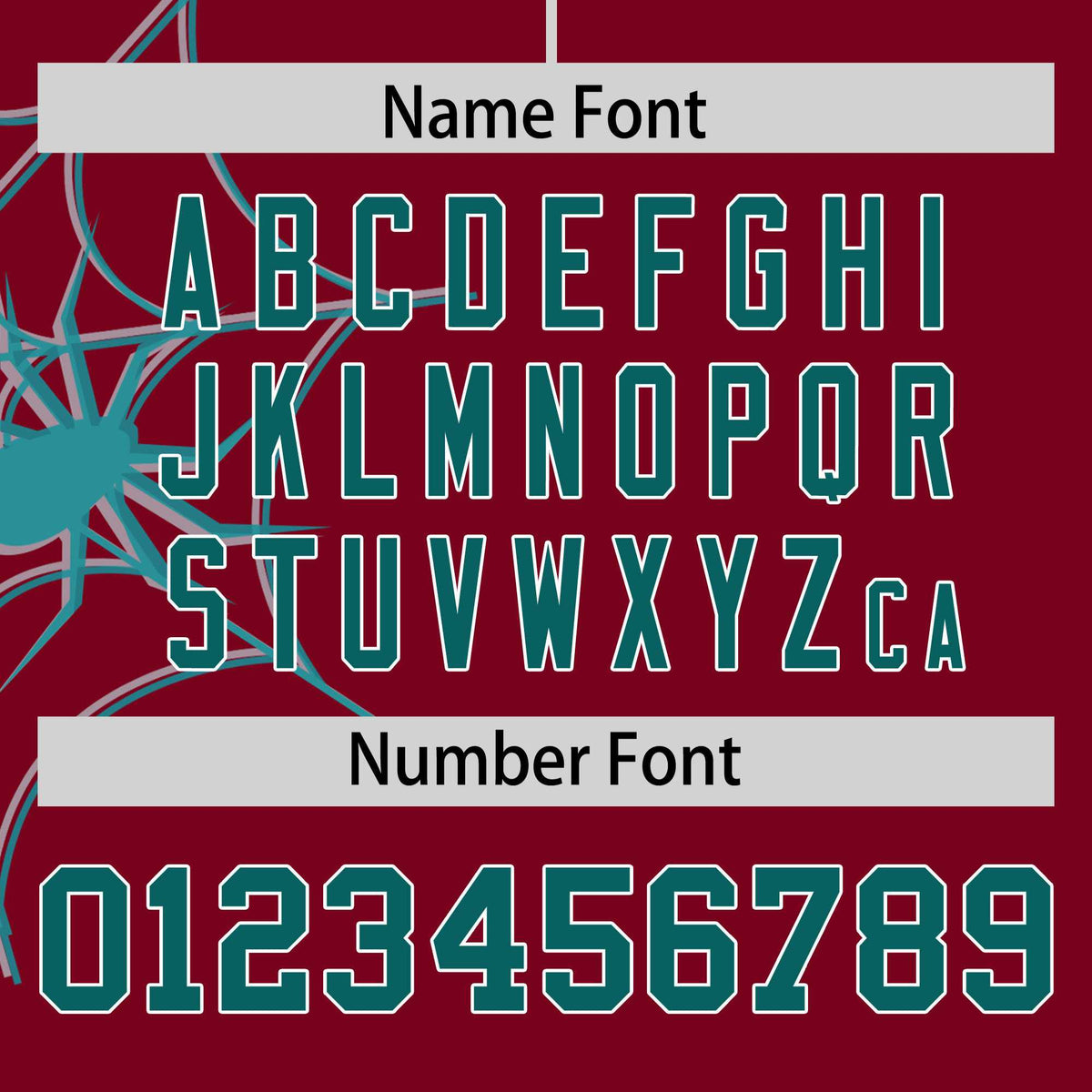 Custom Crimson-Aqua Spider Web Pattern Raglan Sleeves Authentic Baseball Jersey | KXKSHOP