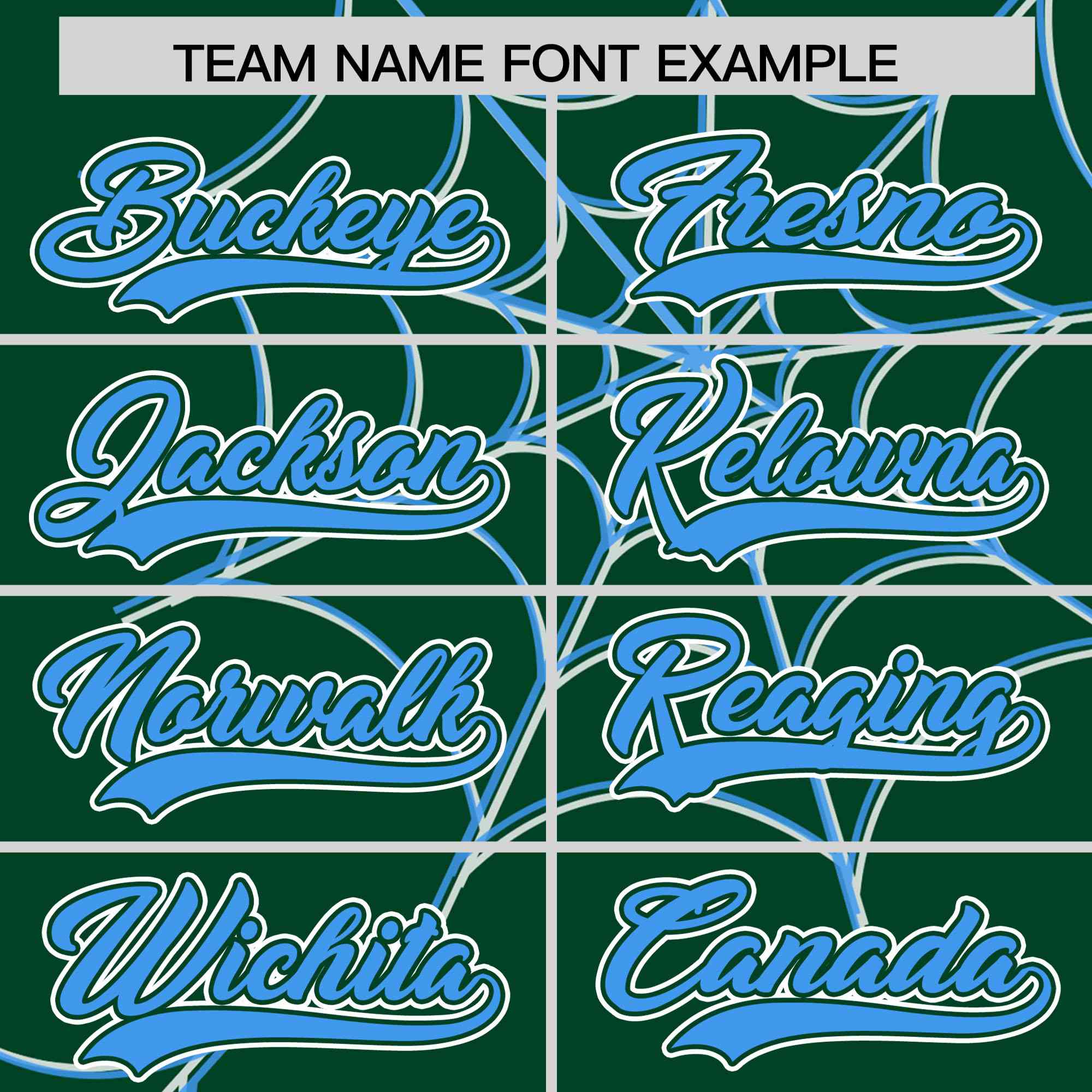 Custom Green-Powder Blue Spider Web Pattern Raglan Sleeves Authentic Baseball Jersey | KXKSHOP