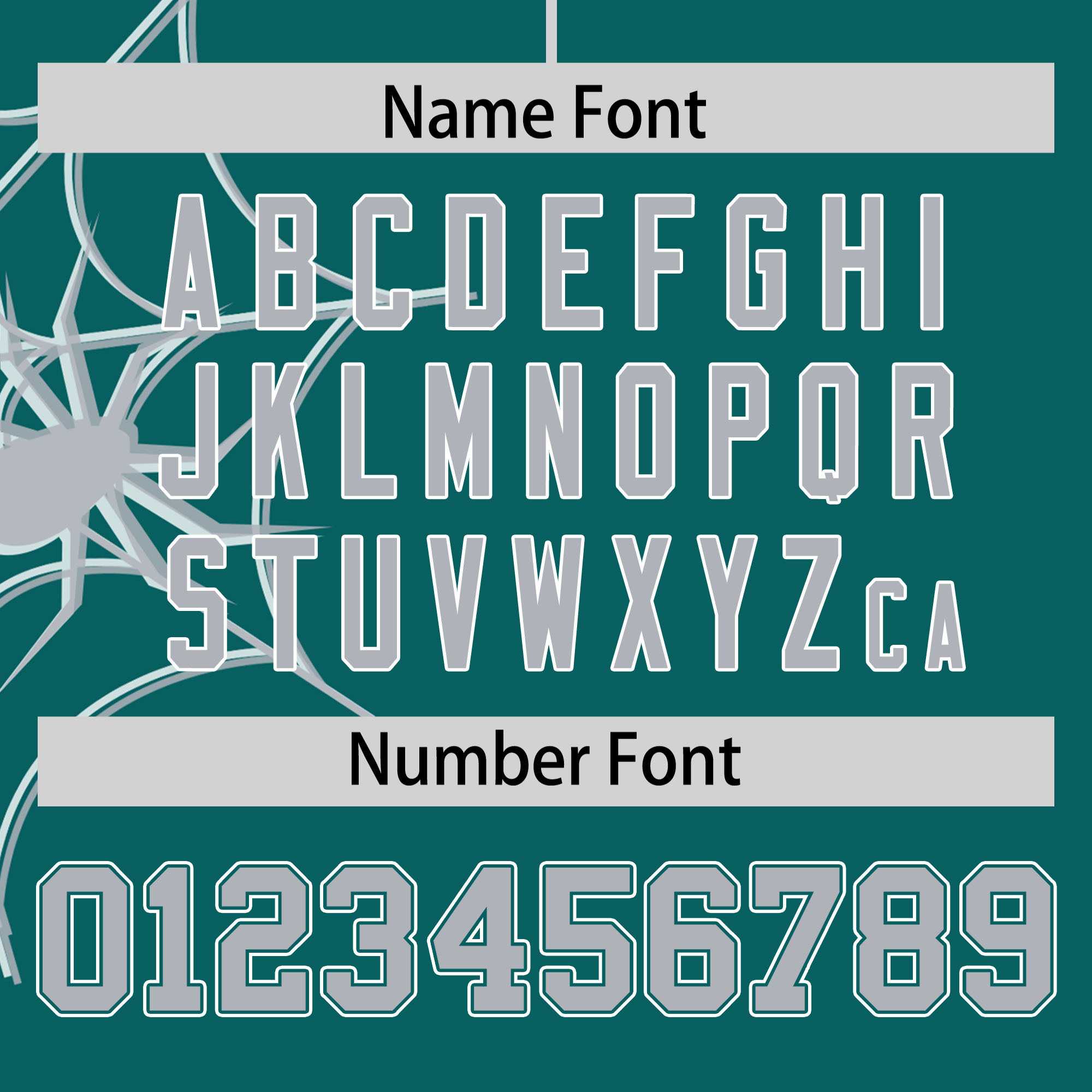 Custom Aqua-Gray Spider Web Pattern Raglan Sleeves Authentic Baseball Jersey | KXKSHOP