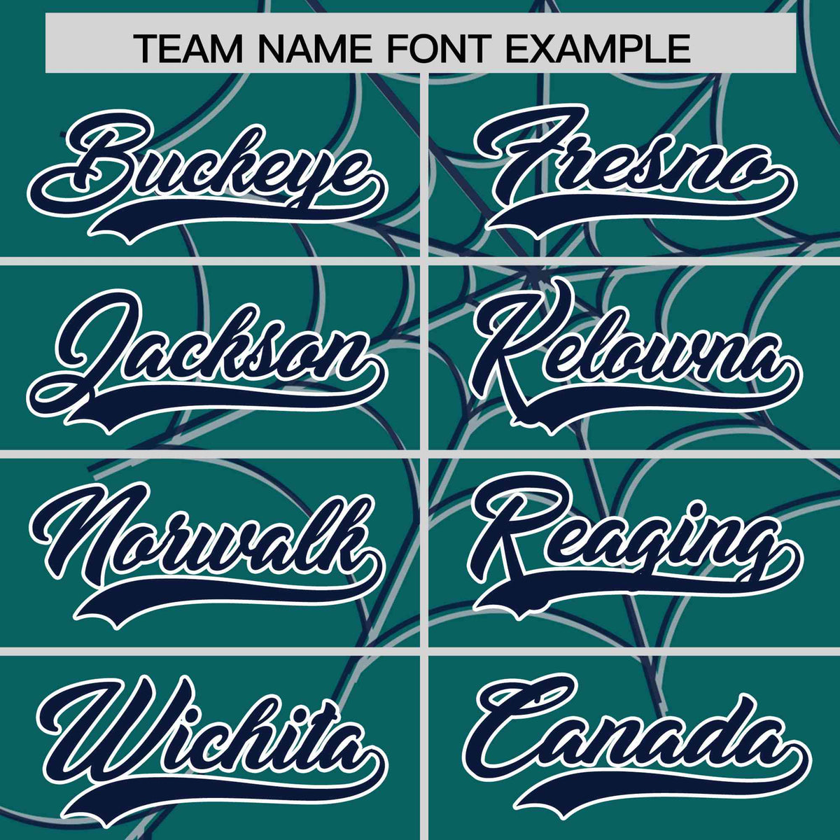 Custom Aqua-Navy Spider Web Pattern Raglan Sleeves Authentic Baseball Jersey | KXKSHOP