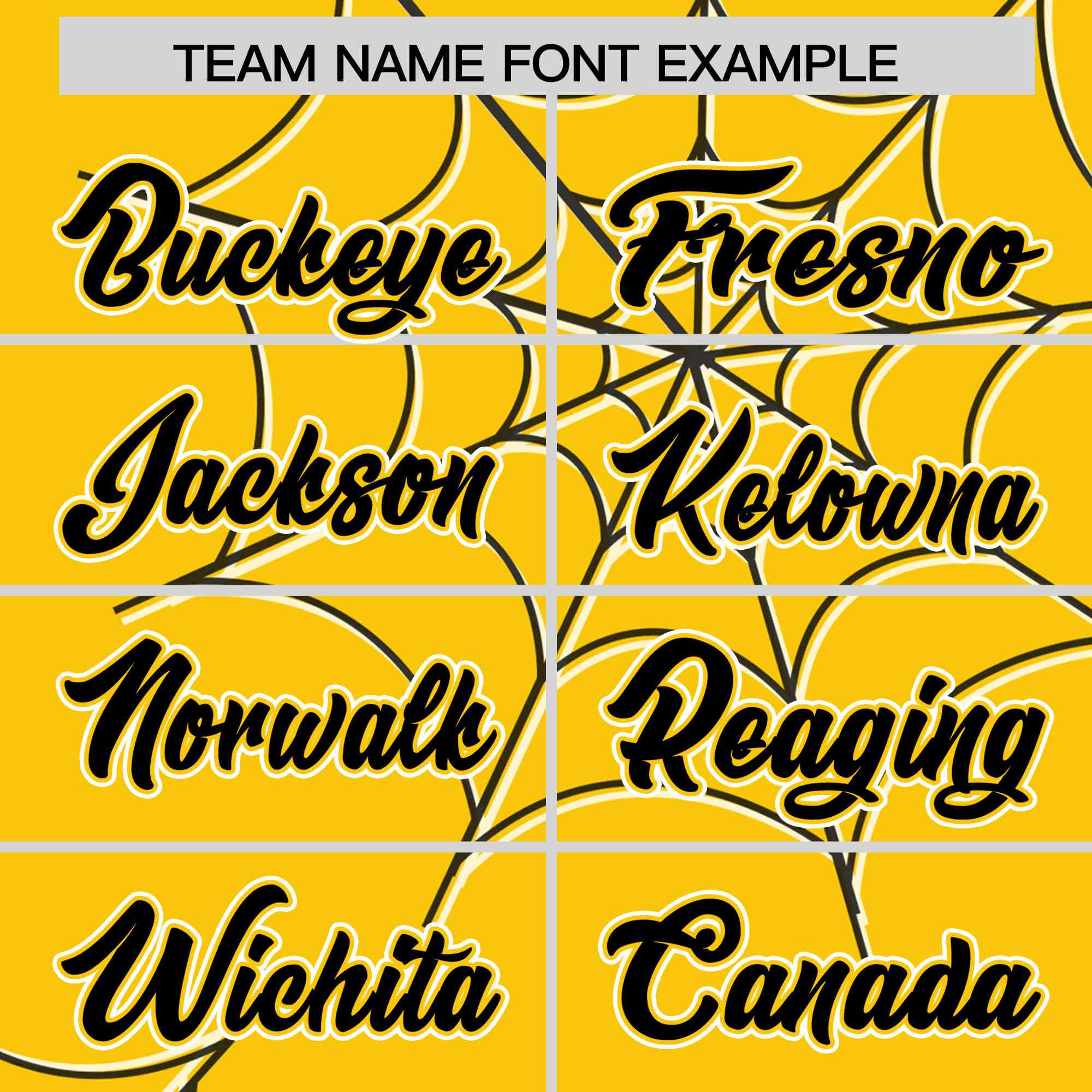 Custom Gold-Black Spider Web Pattern Raglan Sleeves Authentic Baseball Jersey | KXKSHOP