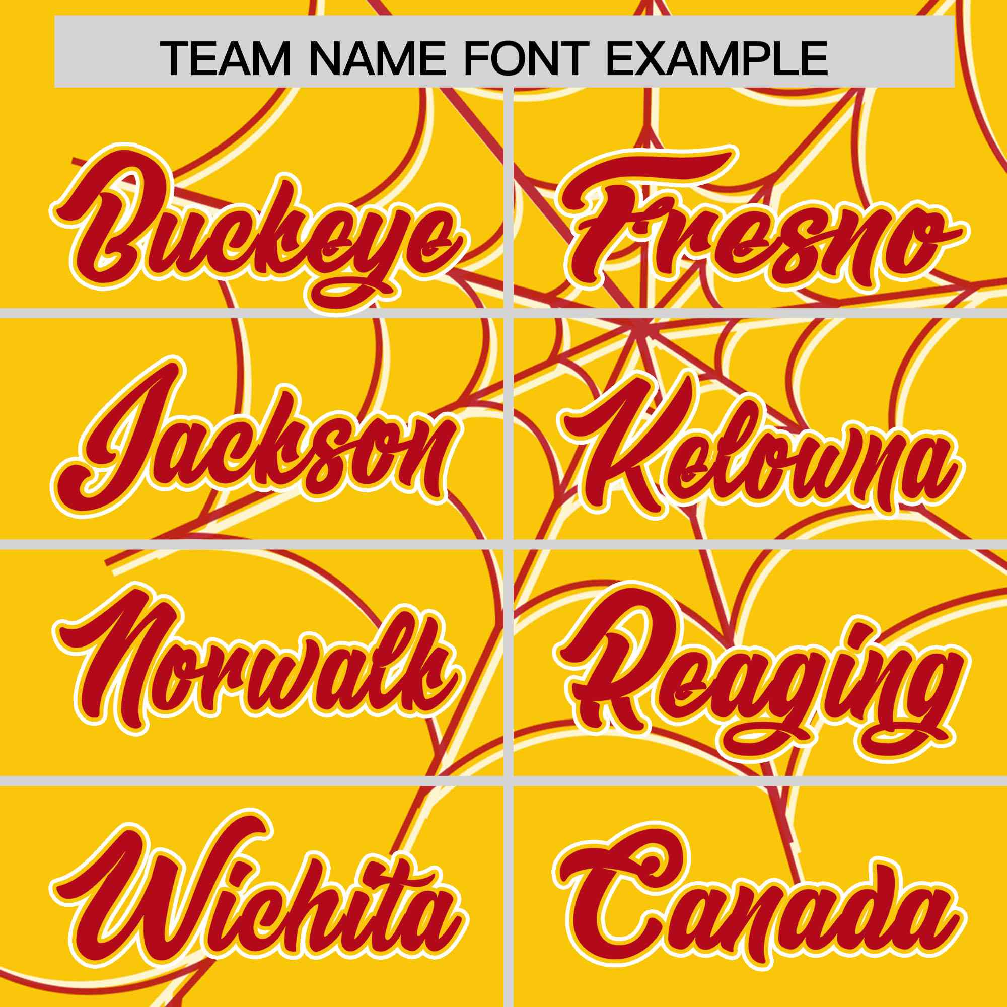 Custom Gold-Red Spider Web Pattern Raglan Sleeves Authentic Baseball Jersey | KXKSHOP