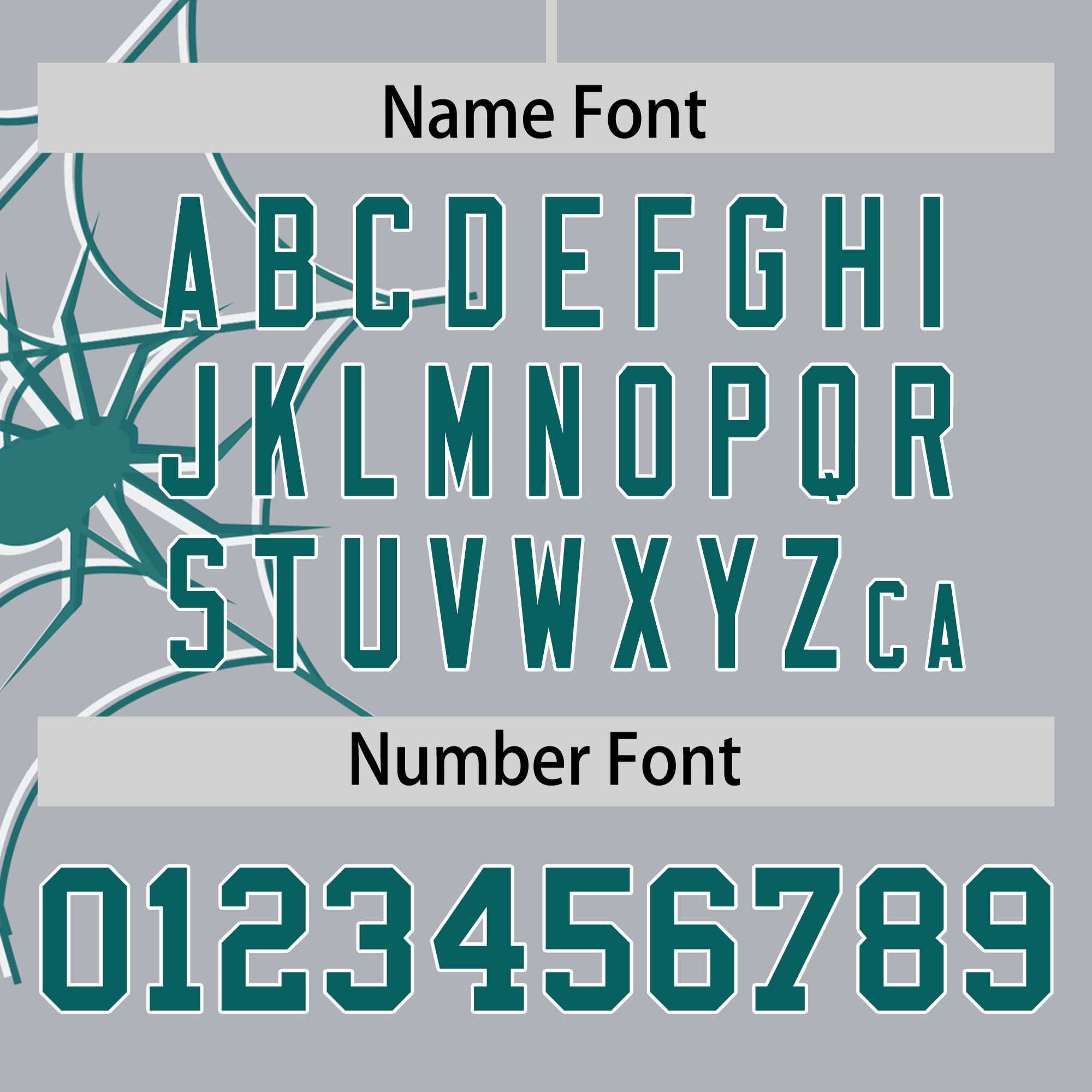 Custom Gray-Aqua Spider Web Pattern Raglan Sleeves Authentic Baseball Jersey | KXKSHOP