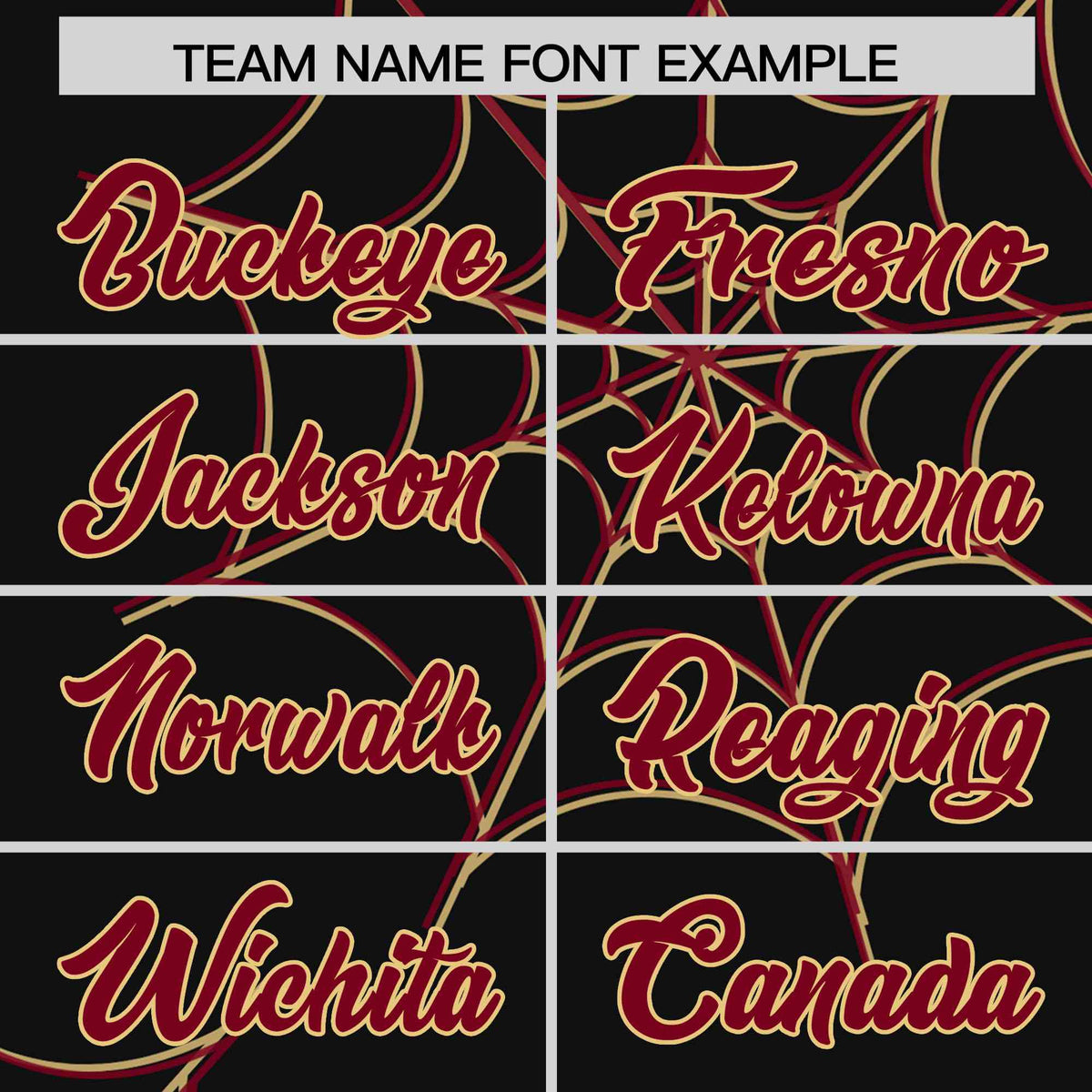 Custom Black-Crimson Spider Web Pattern Raglan Sleeves Authentic Baseball Jersey | KXKSHOP