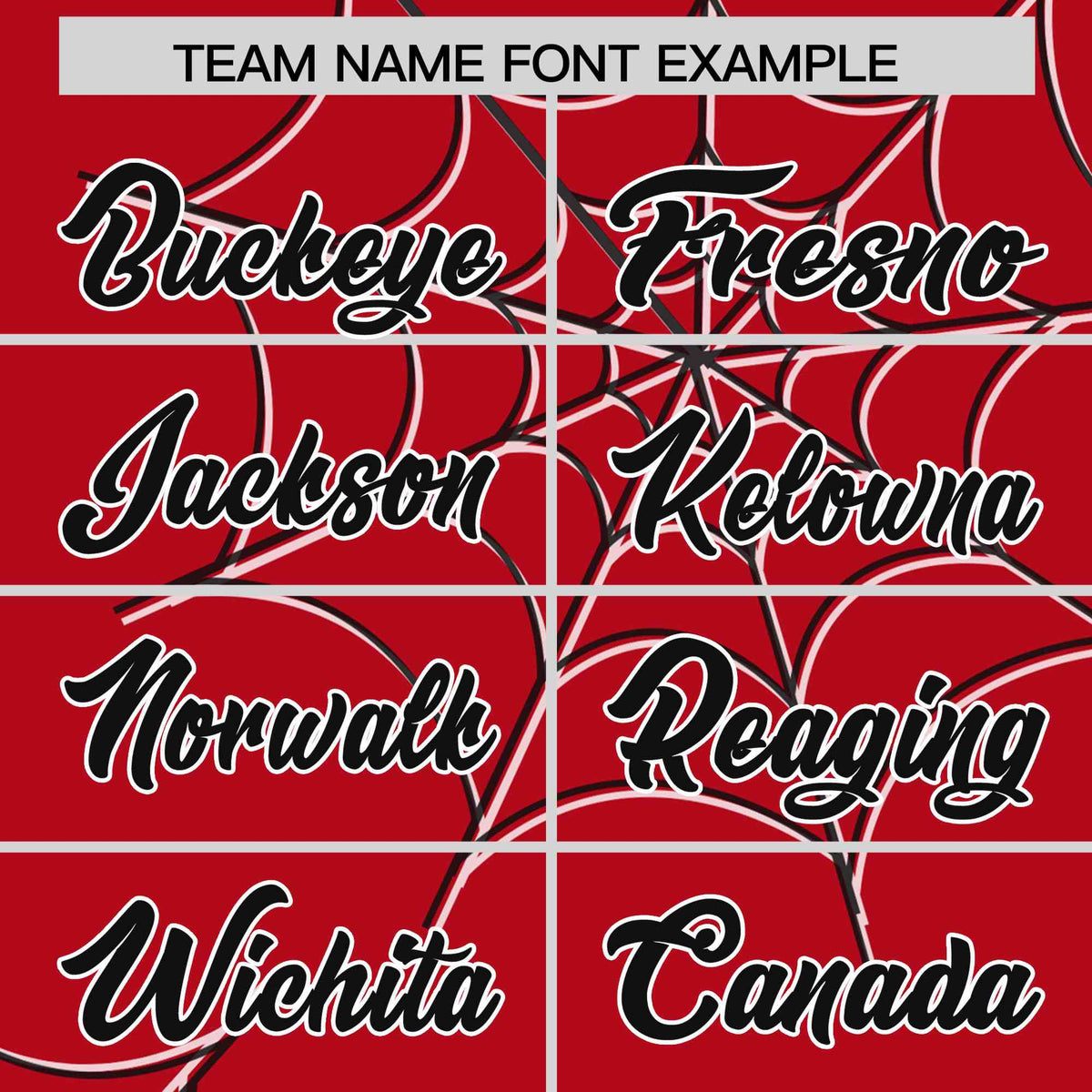 Custom Red-Black Spider Web Pattern Raglan Sleeves Authentic Baseball Jersey | KXKSHOP