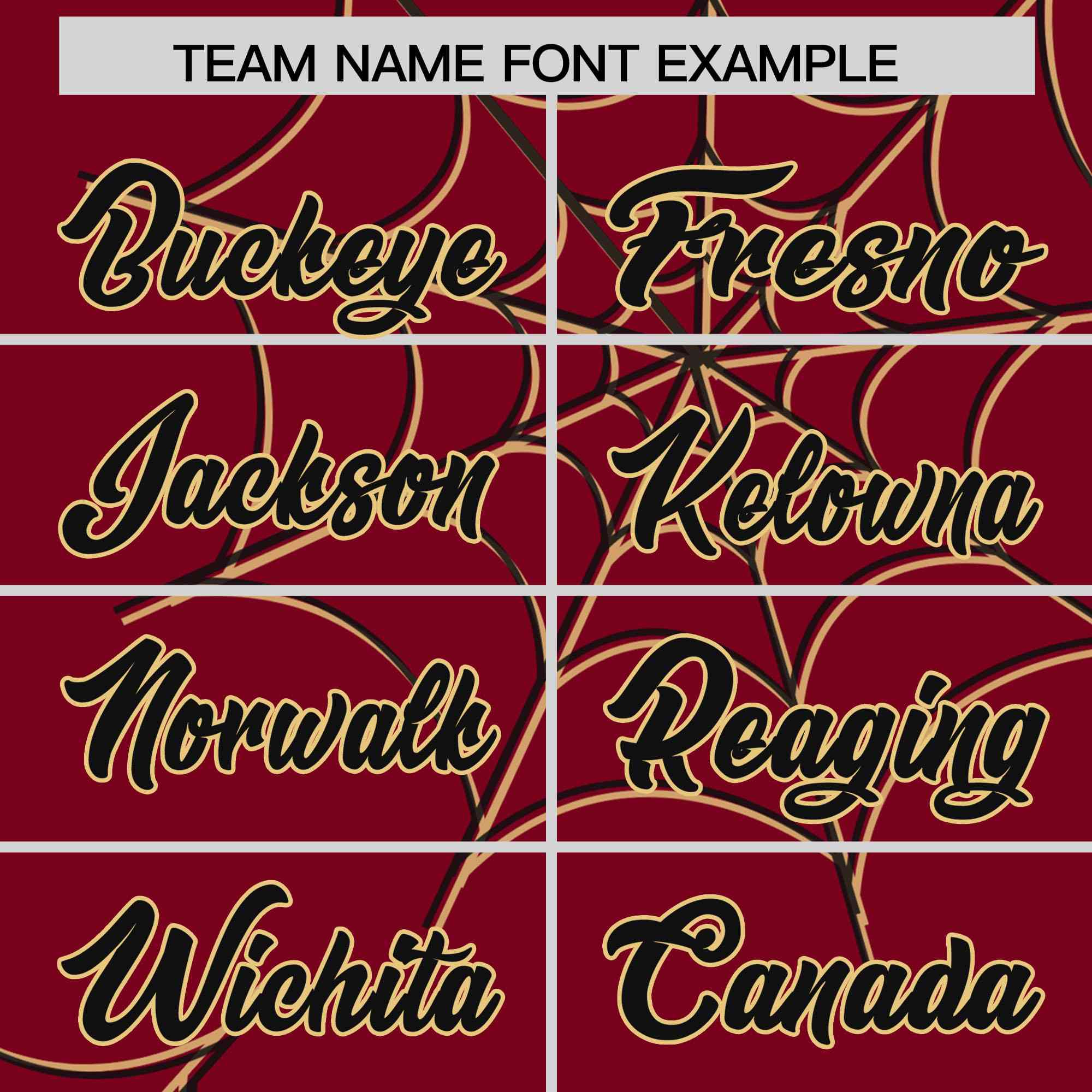 Custom Crimson-Black Spider Web Pattern Raglan Sleeves Authentic Baseball Jersey | KXKSHOP