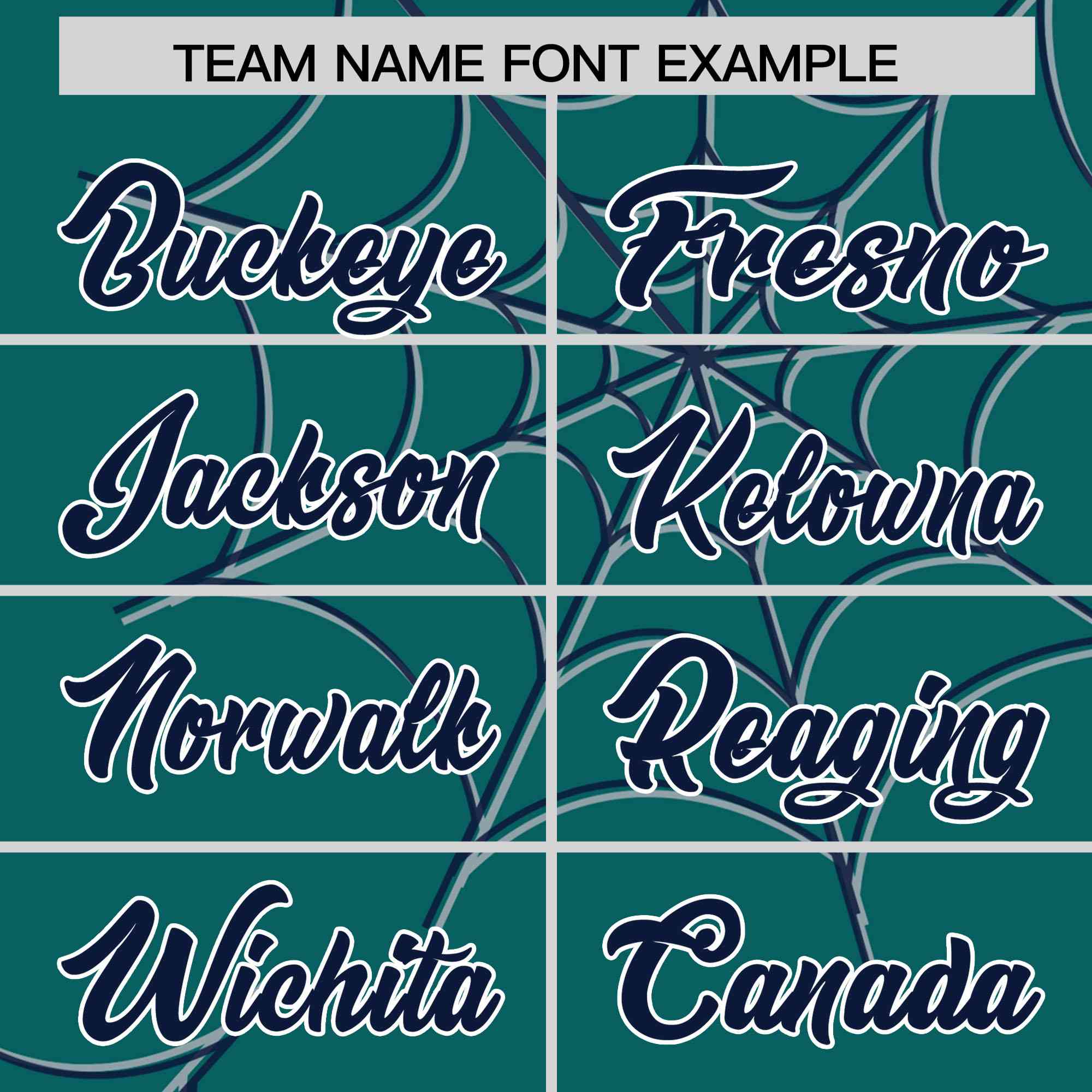 Custom Aqua-Navy Spider Web Pattern Raglan Sleeves Authentic Baseball Jersey | KXKSHOP