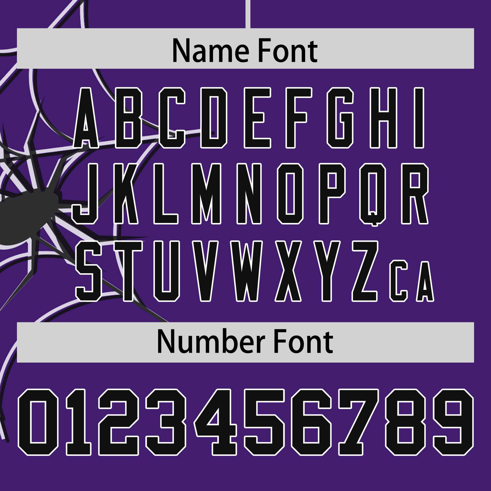 Custom Purple-Black Spider Web Pattern Raglan Sleeves Authentic Baseball Jersey | KXKSHOP