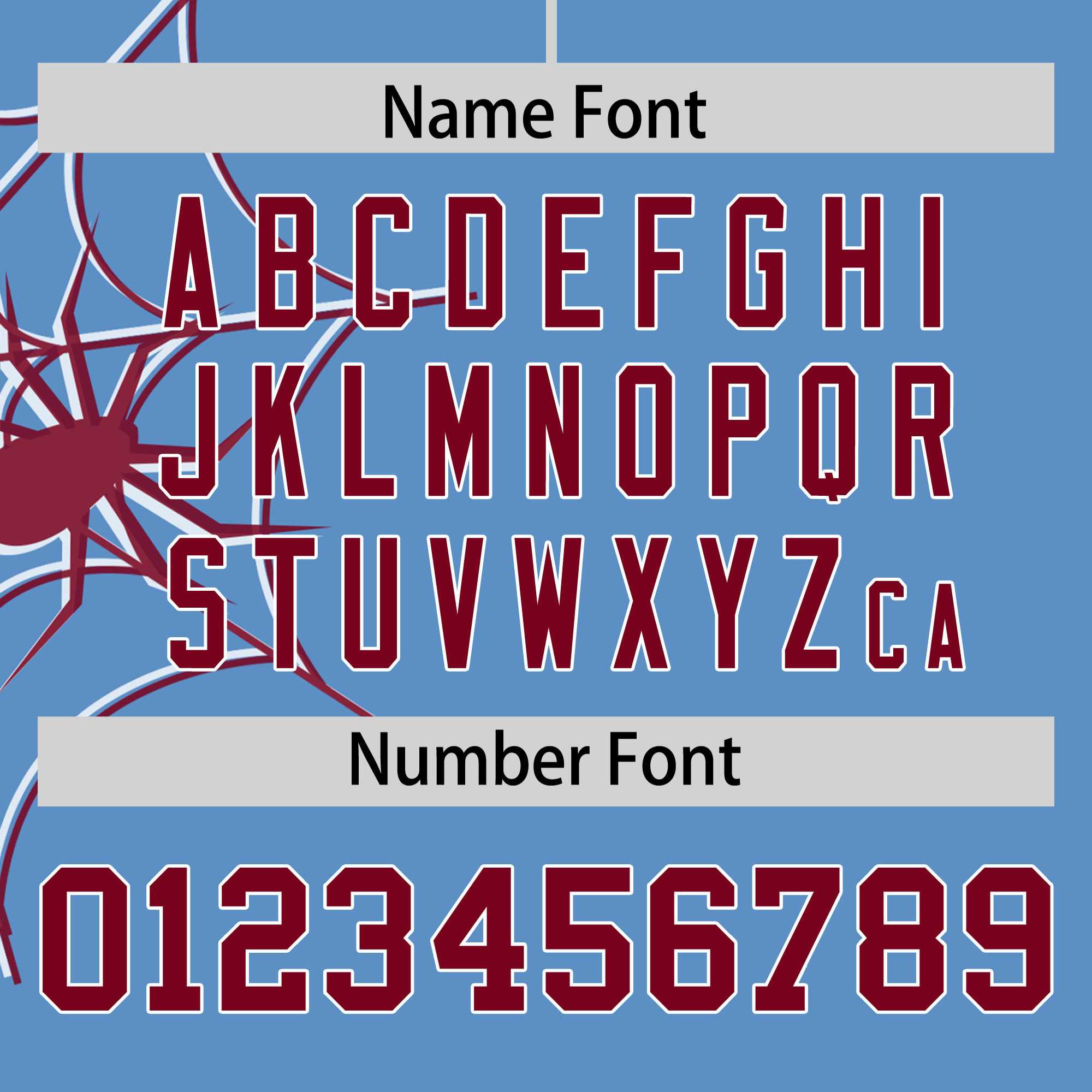 Custom Light Blue-Crimson Spider Web Pattern Raglan Sleeves Authentic Baseball Jersey | KXKSHOP