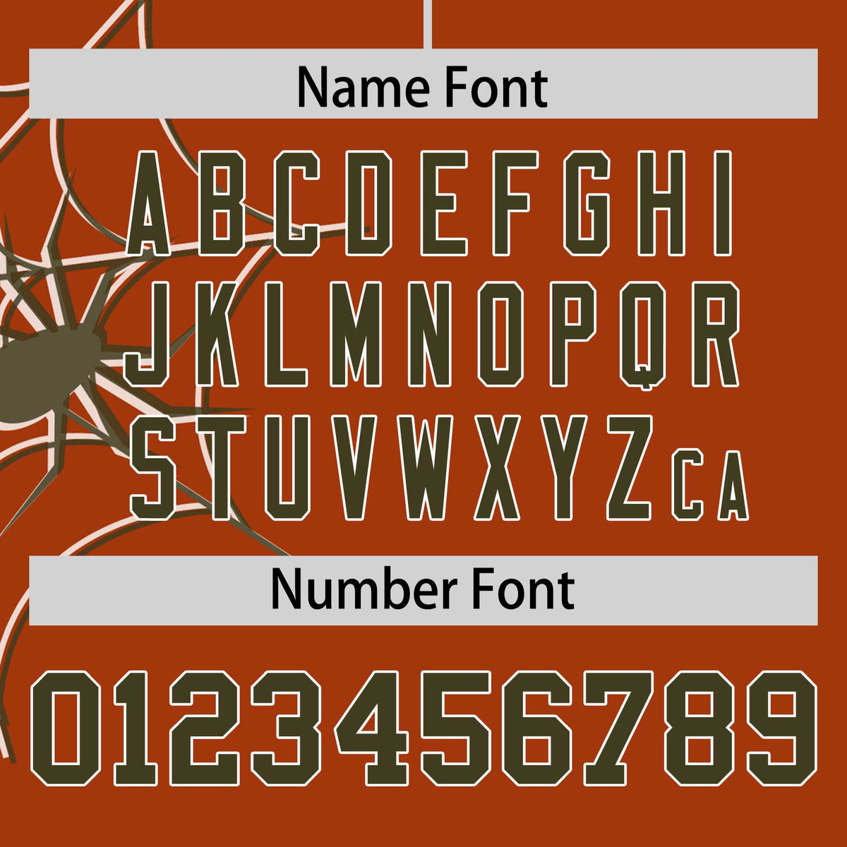 Custom Texas Orange-Olive Spider Web Pattern Raglan Sleeves Authentic Baseball Jersey | KXKSHOP