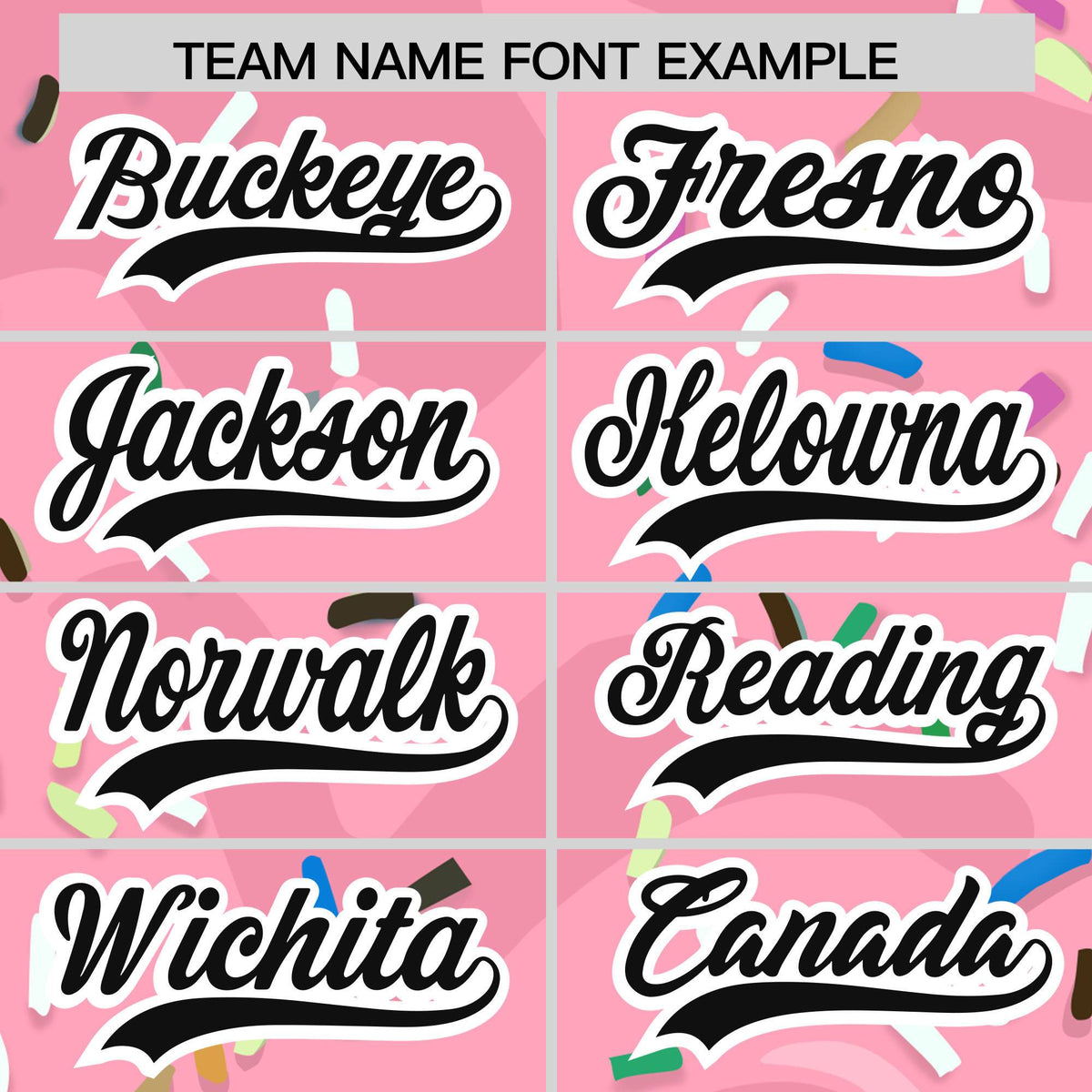 Custom Light Pink Ice Cream Cone Graffiti Pattern Fashion Authentic Baseball Jersey| KXKSHOP