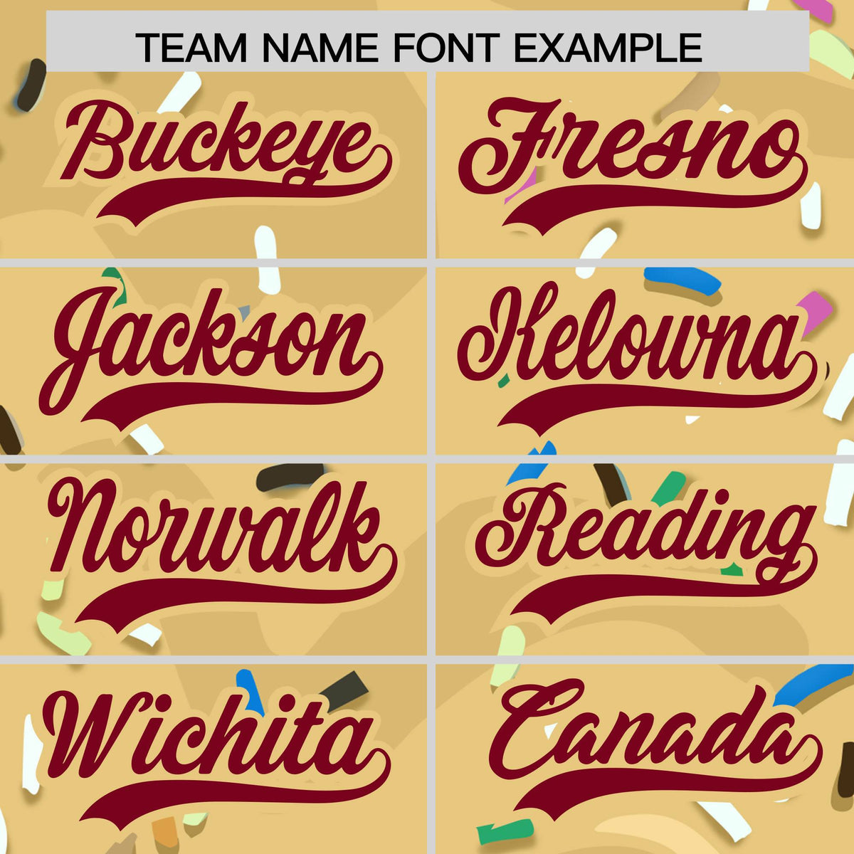 Custom Khaki Ice Cream Cone Graffiti Pattern Fashion Authentic Baseball Jersey| KXKSHOP