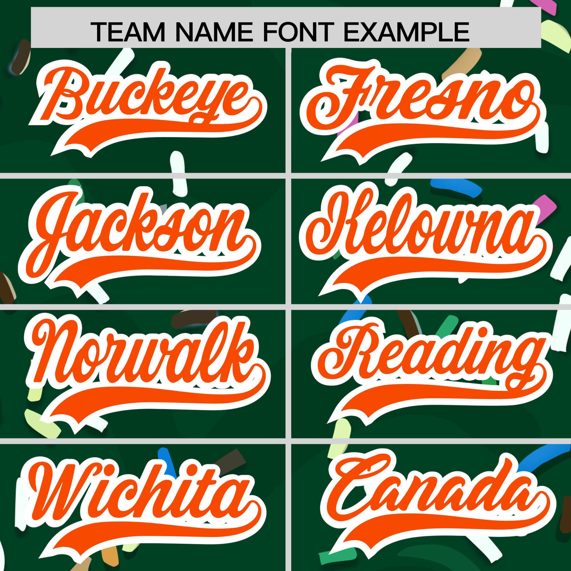 Custom Green Ice Cream Cone Graffiti Pattern Fashion Authentic Baseball Jersey| KXKSHOP