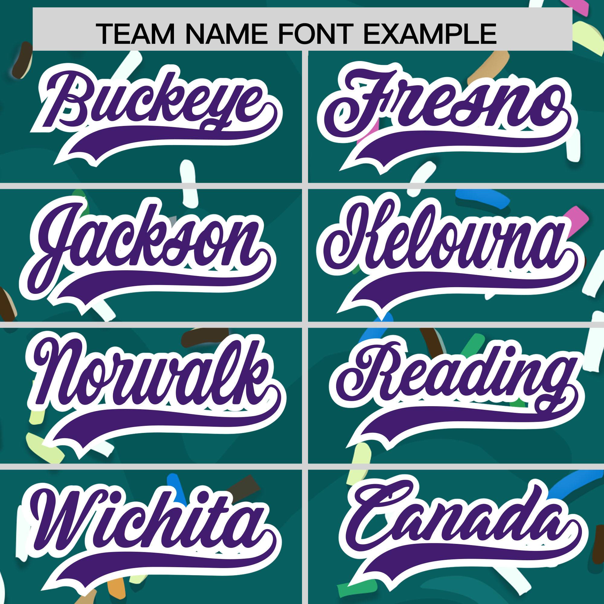 Custom Aqua Ice Cream Cone Graffiti Pattern Fashion Authentic Baseball Jersey| KXKSHOP