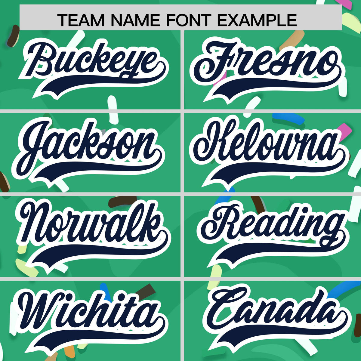 Custom Brilliant Green Ice Cream Cone Graffiti Pattern Fashion Authentic Baseball Jersey| KXKSHOP